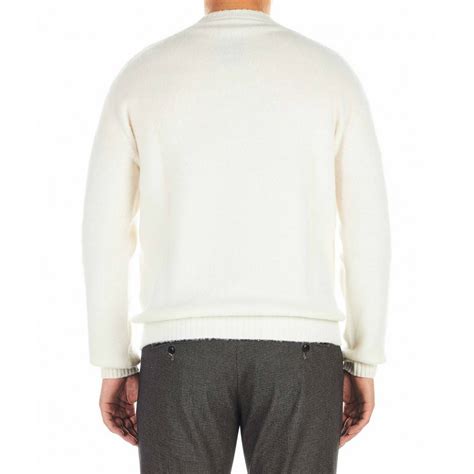 maglione dior uomo bianco|Maglione Dior Archives Labels Jersey di lana bianco .